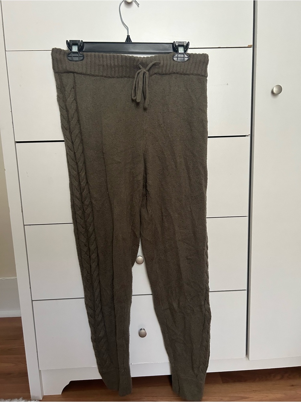 Aerie Knit Olive Green Joggers